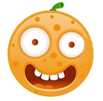 crazy fruits апельсин